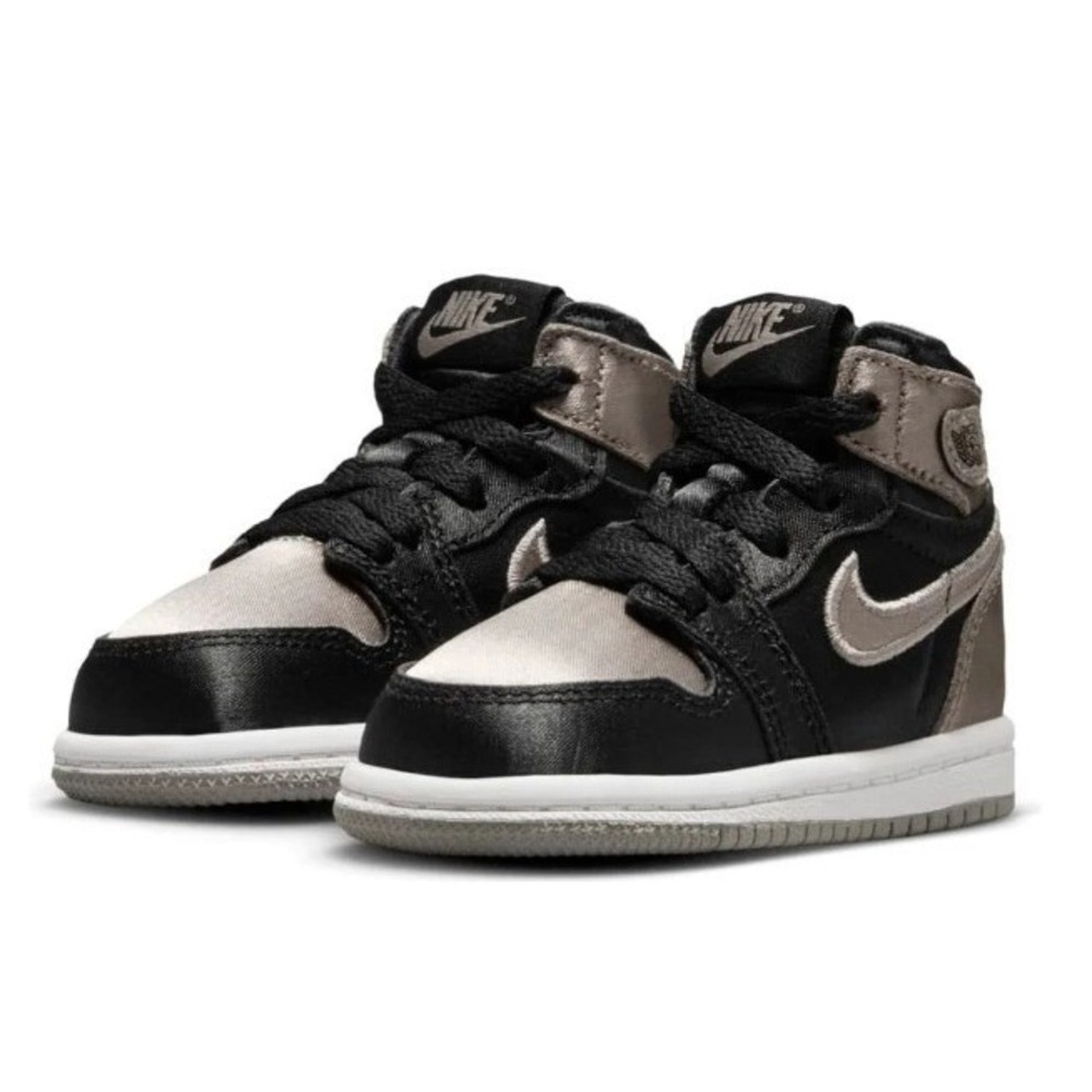 Nike Baby Air Jordan 1 Retro High OG Satin Shadow FD5305-010 Size 6C